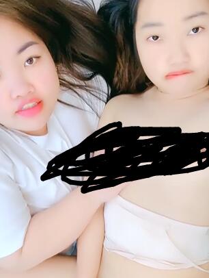 和妹妹一起